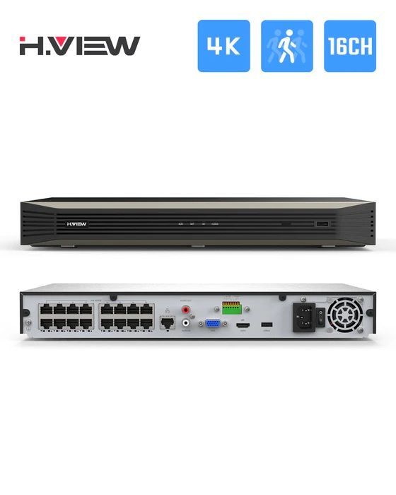 NVR видеорегистратор 16 каналов 4K